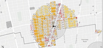 Circle of Density - Ashby BART vicinity